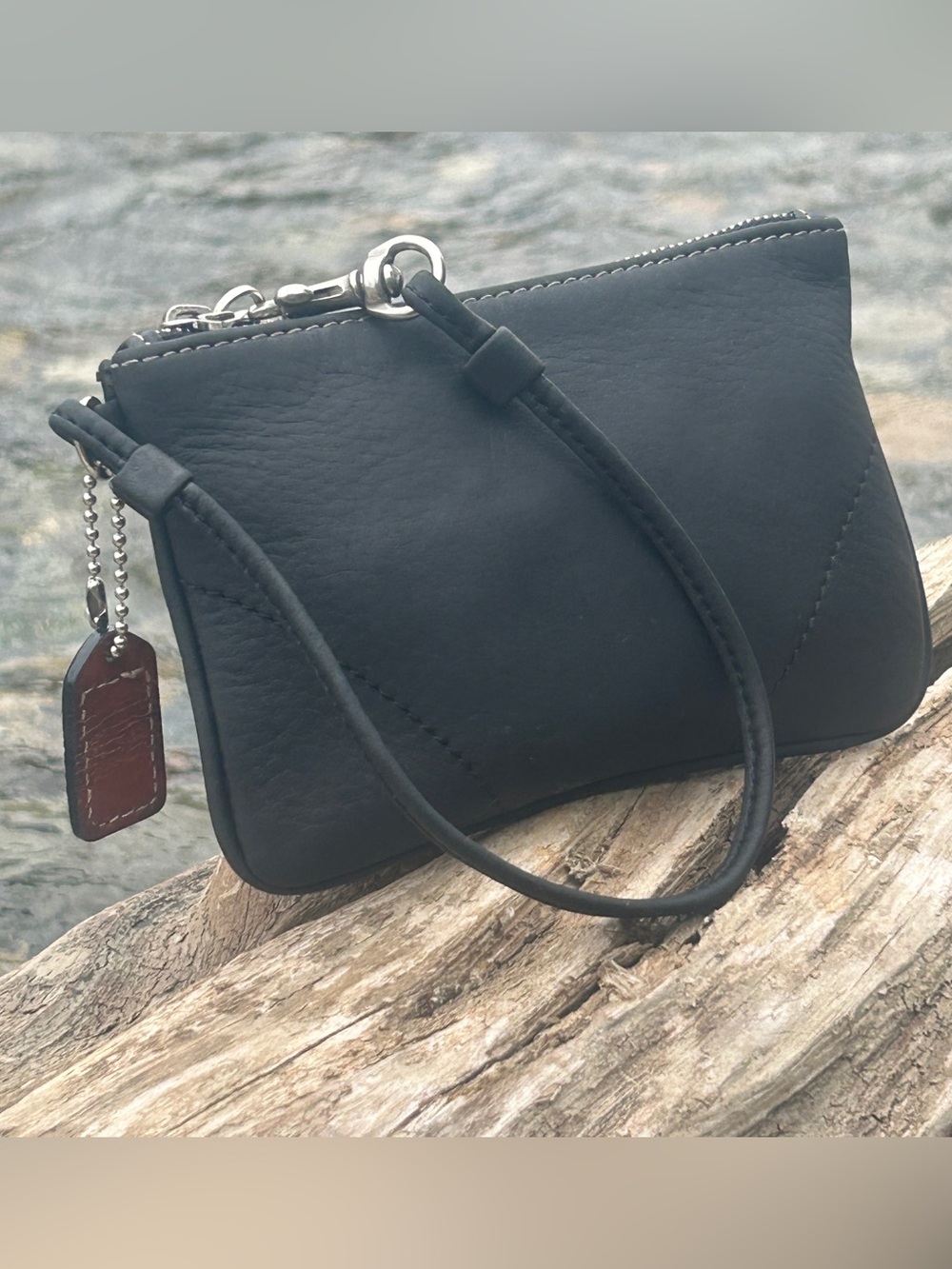Vintage Coach Ergo Glove Tanned Leather Wristlet